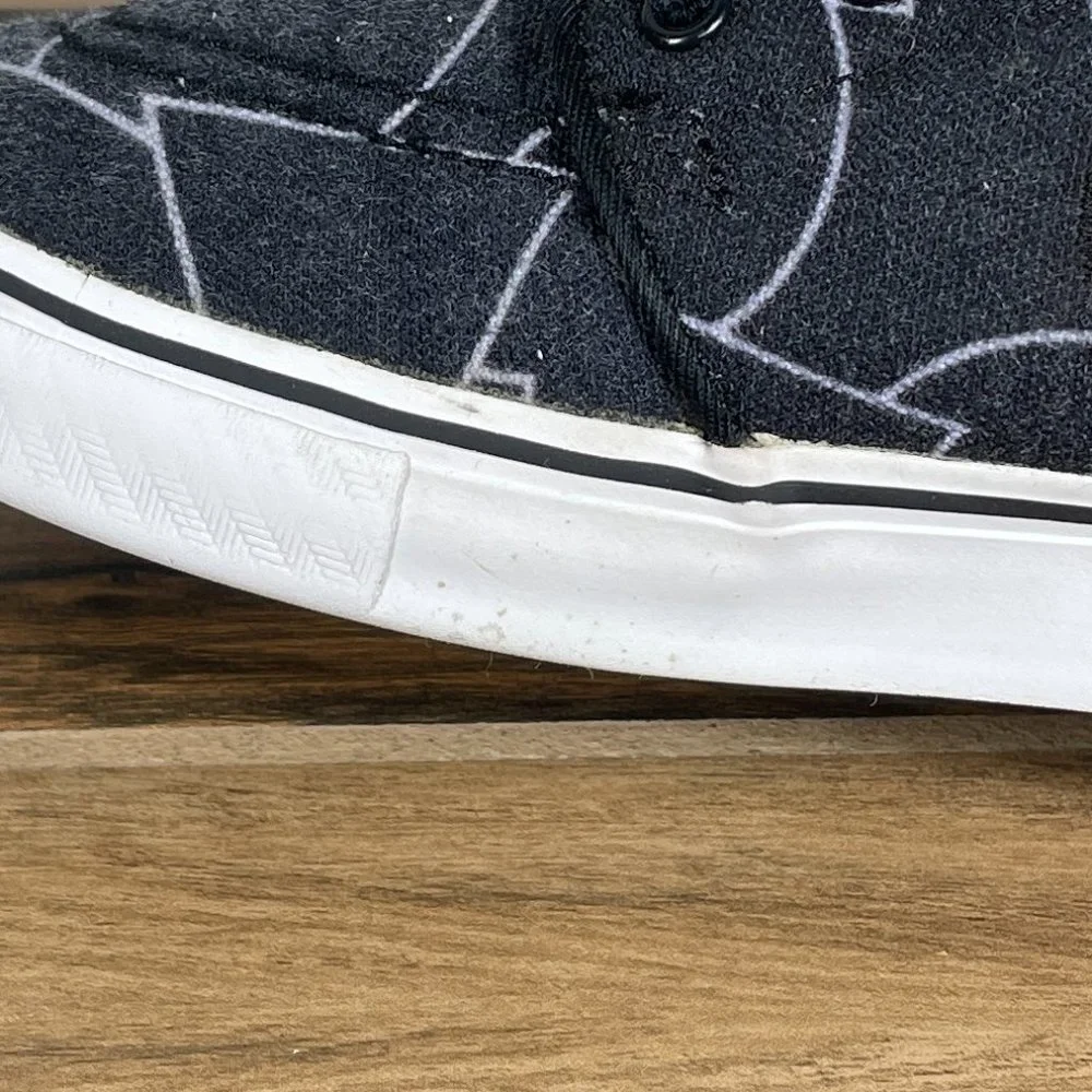 Nike SB Stefan Janoski Youth Boy's Size 3Y Shoes Black Canvas Skate Sneakers